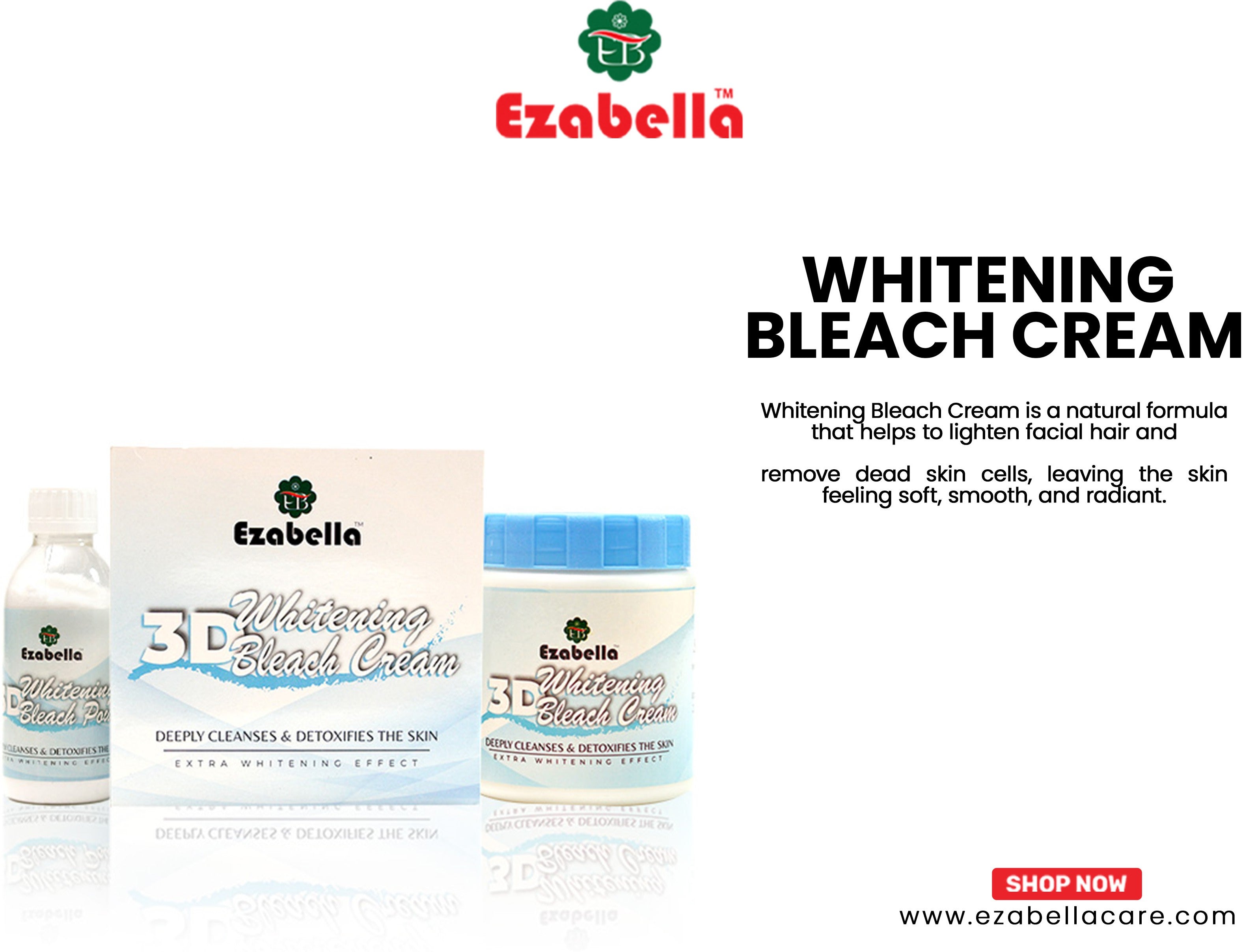 3D Whitening Bleach Cream