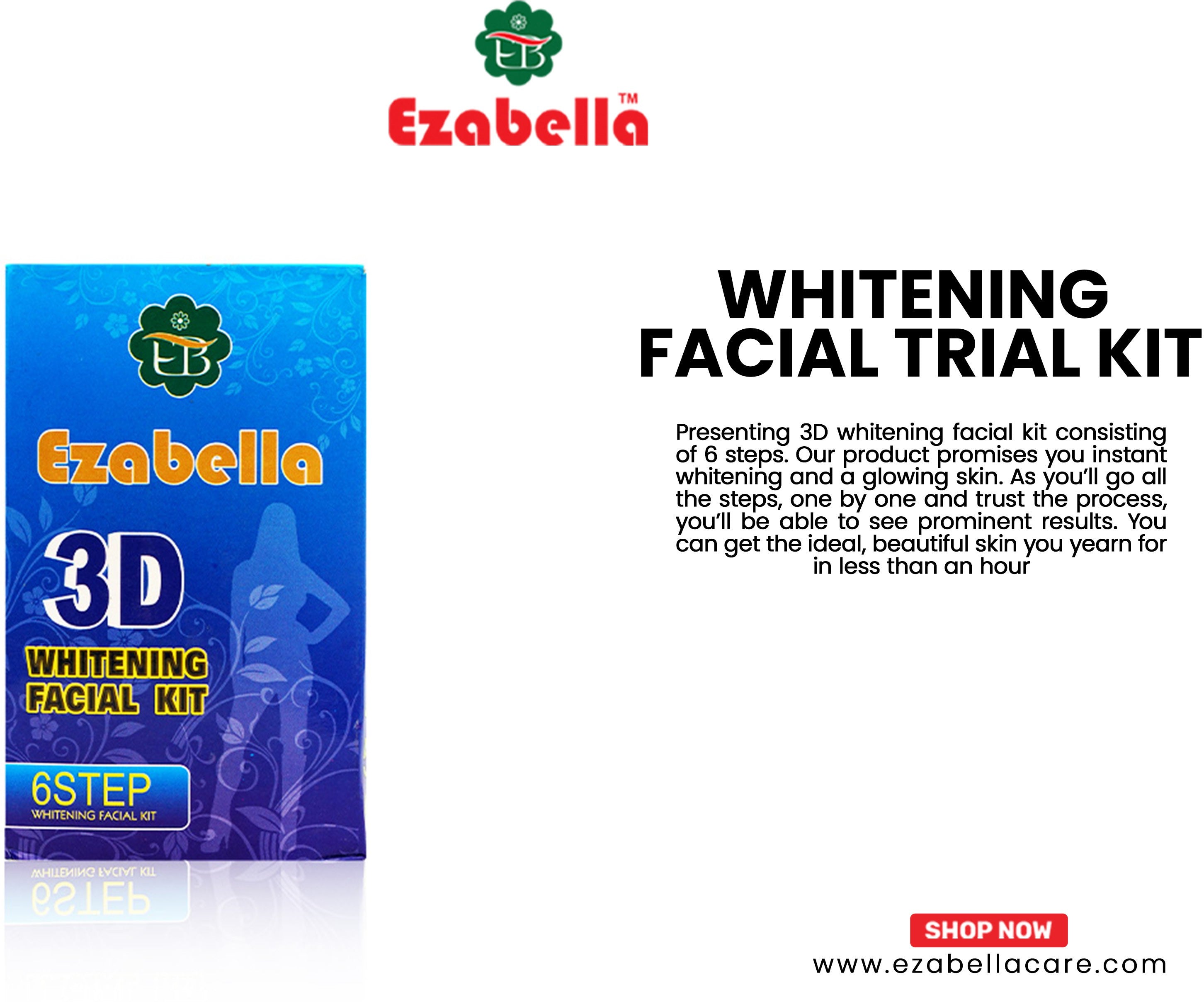 3D Whitening Facial Trial Kit