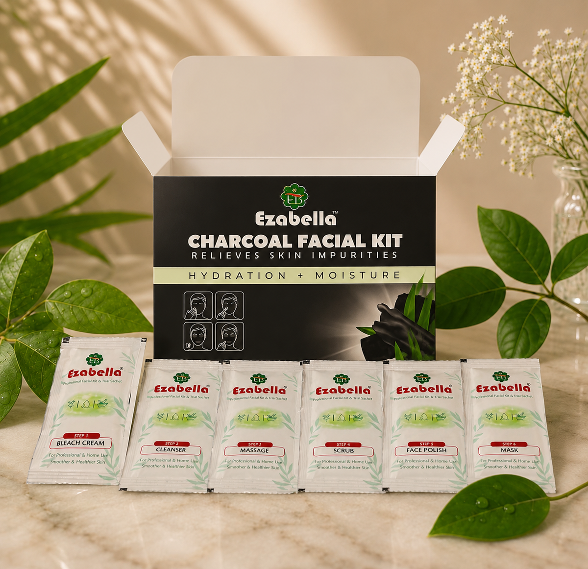 Charcoal Facial Trial Kit