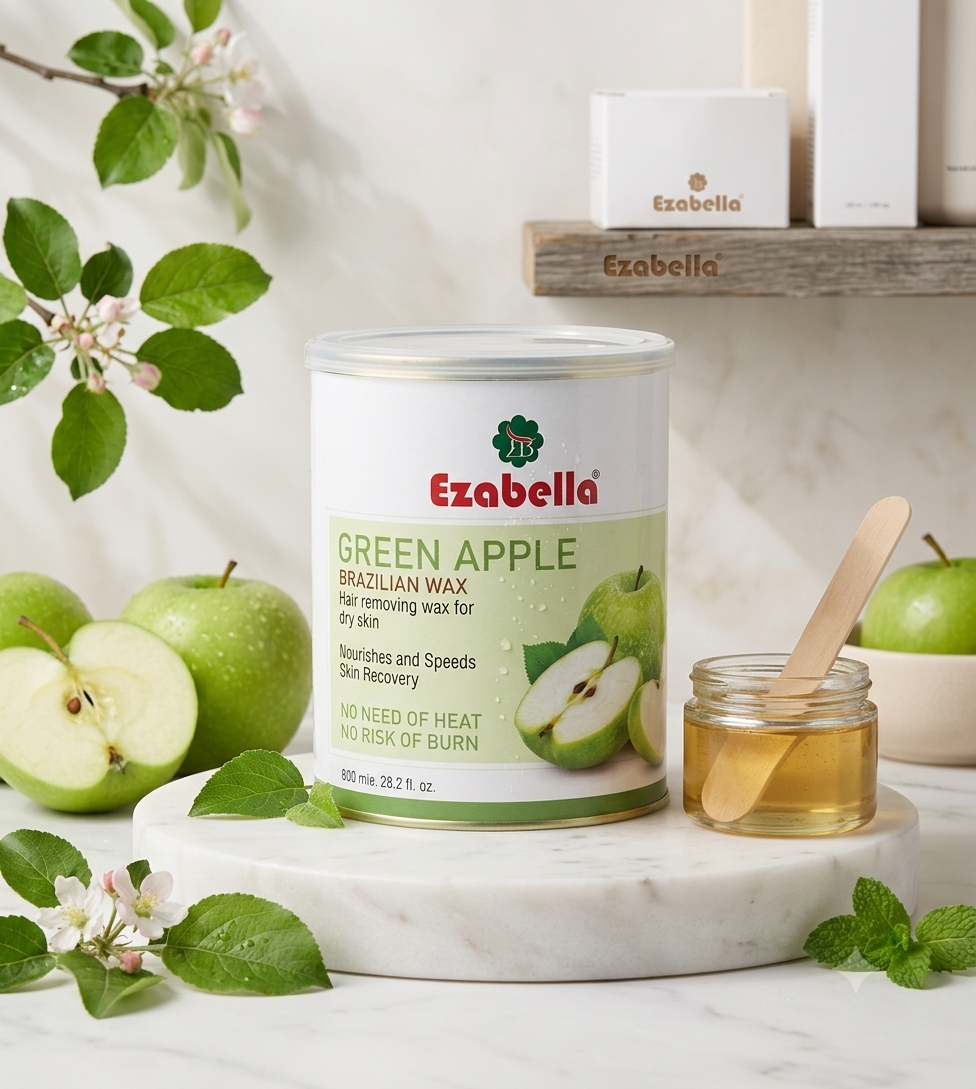 Ezabella Green Apple Brazilian Wax -  800ml