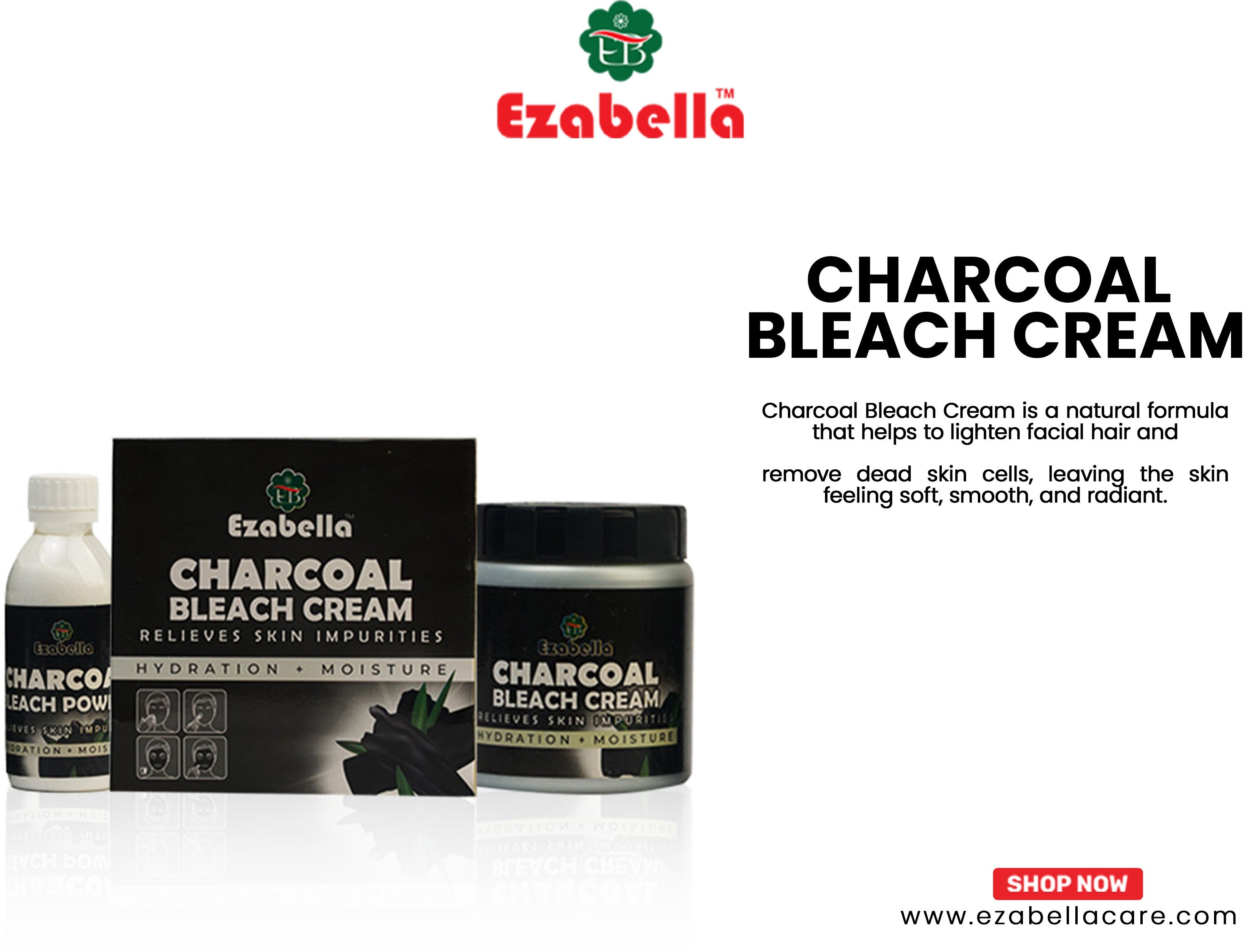 Charcoal Bleach Cream