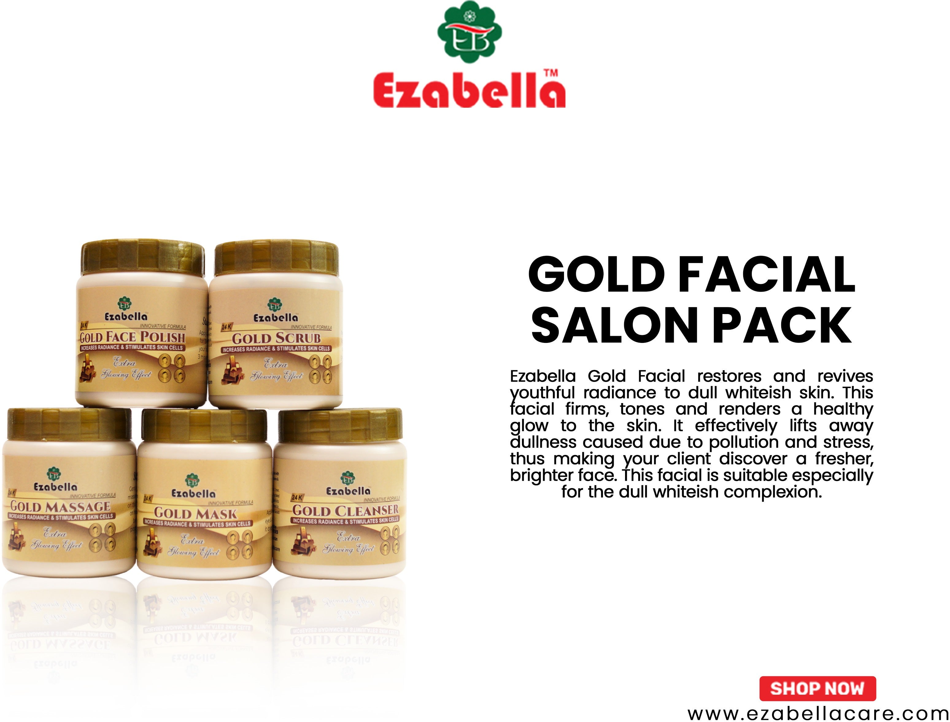 Gold Facial Salon Pack